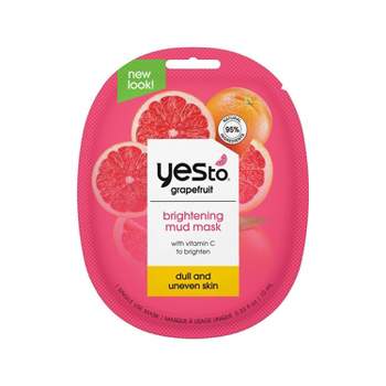 Yes To Grapefruit Single Use Mud Face Mask - .33oz