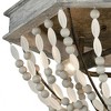 Elk Home Summerton 3 - Light Flush Mount in  Washed Gray/Malted Rust - 3 of 4