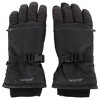 Isotoner Men's Winter Ski Glove with Extended Cuff and Zipper Pocket - 2 of 4