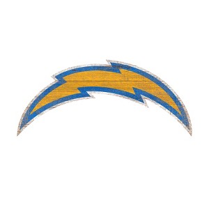 NFL Los Angeles Chargers Distressed Logo Cutout Sign - 1 of 1