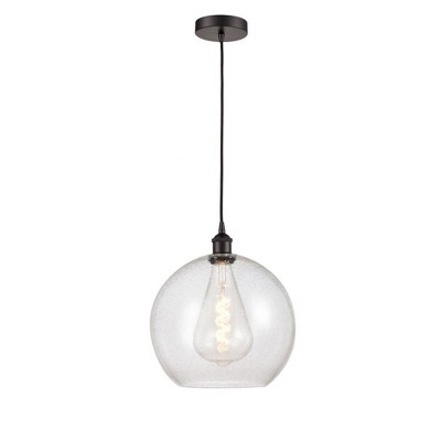 Athens - 1 Light Mini Pendant In Industrial Style-14.38 Inches Tall and 11.75 Inches Wide