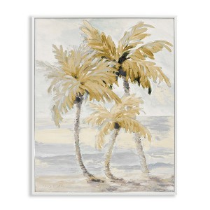 Stupell Industries Neutral Beige Palm Trees, 14" x 11" - 1 of 4