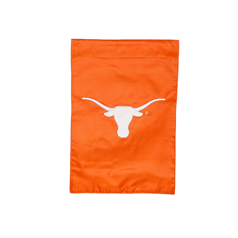 Evergreen NCAA University of Texas Garden Applique Flag 12.5 x 18 Inches Indoor Outdoor Decor, 2 of 3