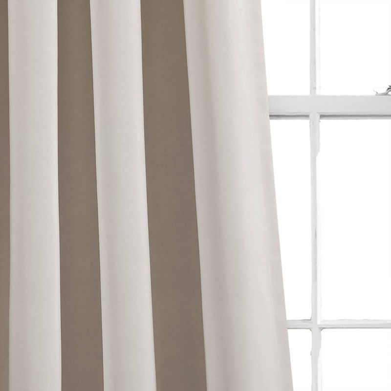 Set of 2 Insulated Rod Pocket Blackout Window Curtain Panels - Lush Décor, 5 of 10