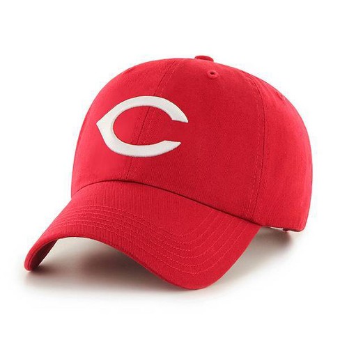 mlb red baseball cap