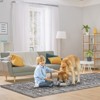 Persia Style Area Rug, Low Pile Lightweight Print, Washable Rugs, Soft Entryway Rugs, Non-Slip Backing, Non-Shedding, for Living Room - 2 of 4