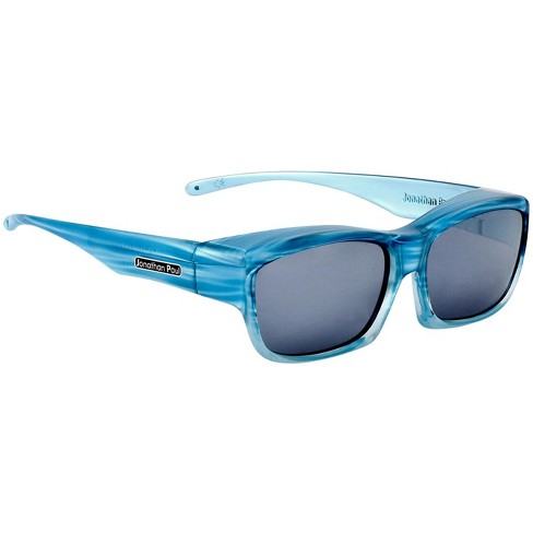 Jonathan Paul Fitovers Coolaroo Extra X small Xs Unisex Kids Designer Fitover Sunglasses Wear Over Rx presciption Eyeglasses Polarized Polarvue Gray Target