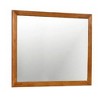 Royal Hampton Mid Cent Modern Mirror, Oak Finish - 2 of 4
