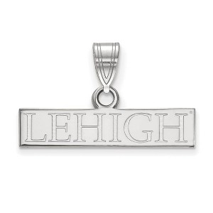Black Bow Jewelry 14k White Gold Lehigh Mountain Hawks NCAA Small Pendant - 1 of 3