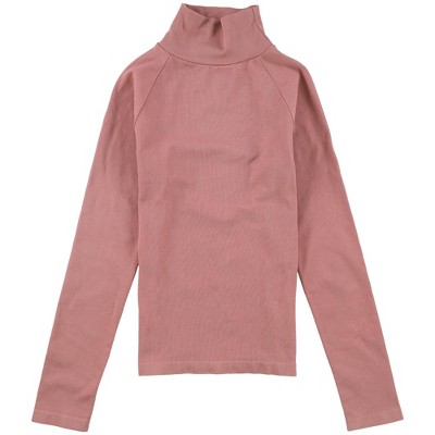 Free People Womens Like I Do Open Back Pullover Blouse, Pink, XS/S