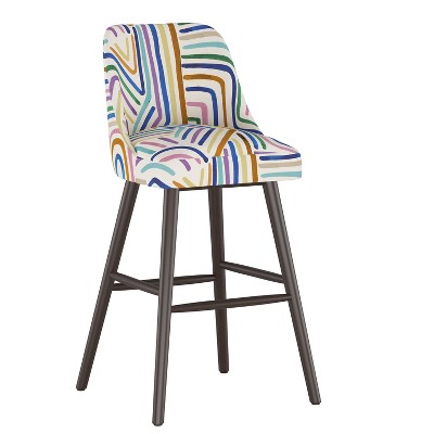 Geller Barstool Rainbow Strokes Ochre - Project 62™