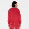 Women's Strawberry Shortcake Fleece Graphic Pullover Sweatshirt - Red - 3 of 3