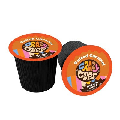 Salted Caramel Flavored Coffee Pods