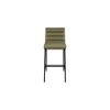 Meridian Furniture,Burke Olive Green Vegan Leather Bar Stool - 2 of 4