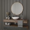 Merrick Lane Monaco Accent Mirror for Bathroom, Vanity, Entryway, Dining Room, & Living Room - 2 of 4