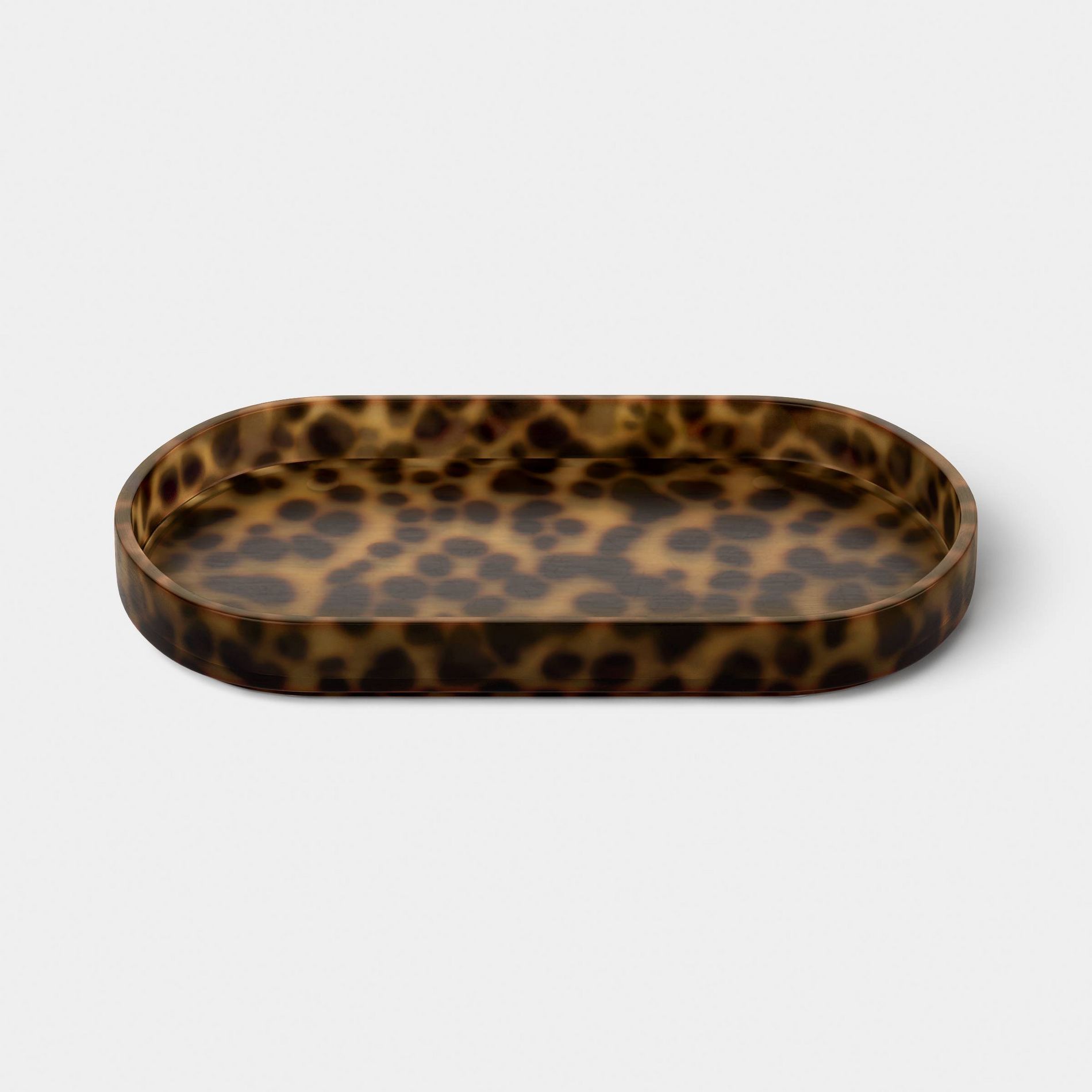 6" Tortoise Resin Tray - Room Essentials™
