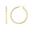Silpada 'Downtown Taste' Tube Hoop Earrings in Sterling Silver - 2 of 4