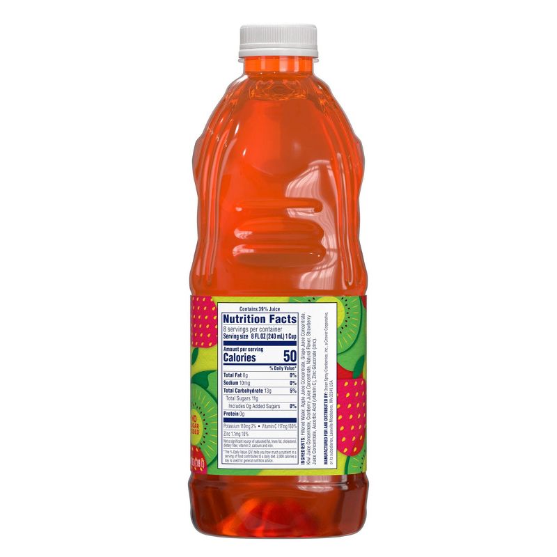 Ocean Spray Growing Goodness Cran Kiwi Strawberry Juice Drink - 64 fl oz Bottle, 5 of 6