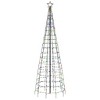 vidaXL LED Christmas Tree Colorful Copper Large LED Christmas Tree - 4 of 4