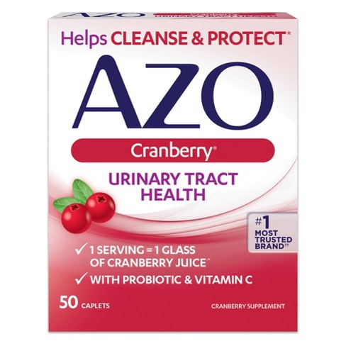 Azo Cranberry Bladder Uti Treatment Caplets 50ct Target