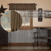 Black Star Scalloped Valance 16x72 - 2 of 4