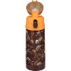 Bentology Double Wall Insulated 13oz Reusable Water Bottle for Kids - Spill Proof Lid, Stainless Steel - Keep Liquids Hot/Cold For Hours - Use in - image 2 of 3