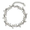 Black Bow Jewelry Stainless Steel Louisville Cardinals NCAA charm Bracelet 8.5 Inch - 2 of 4