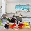 LunaLulinlk Set of 7 Fridge Organizer Refrigerator Organizer Bins with Lids, Fridge Organization and Storage Clear Containers - 4 of 4
