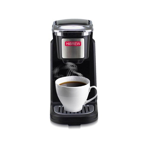 HiBREW Coffee Maker Programmable Single Serve Pod Coffee Maker - Black -  Yahoo Shopping