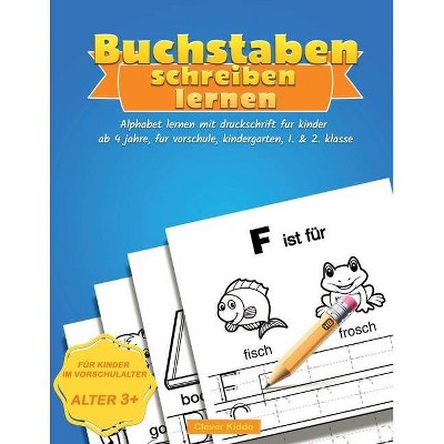 Buchstaben Schreiben Lernen - by  Clever Kiddo (Paperback)