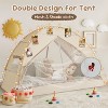 Bed Tent for Kids and Adults – 2-in-1 Privacy Canopy with Blackout and Mesh, Mosquito Net Sleep Tent for Indoor Use - 2 of 4