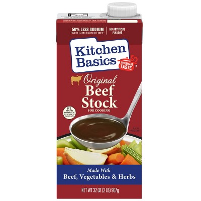 Kitchen Basics Gluten Free Beef Stock - 32oz