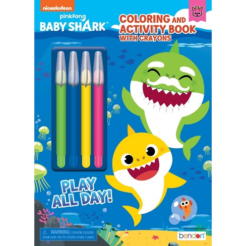 Download Baby Shark Coloring With Jumbo Twist Crayons Target