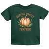 The Juniper Shop Harvest Market Pumpkins Local Organic Youth Short Sleeve Tee - L - Forest - 2 of 4