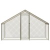 Large Metal Chicken Coop, Walk-in Poultry Chicken Hen cage, Spire Shaped Rabbits Duck Cage for Outdoor Yard Farm Use, 9.8 X 6.5 X 6.5FT - 3 of 4
