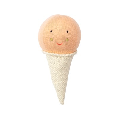 Meri Meri Pink Ice Cream Baby Rattle