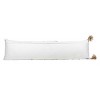 Tan Braided Accents 12X46 Hand Woven Filled Outdoor Pillow - Foreside Home & Garden - 3 of 4