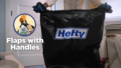 Reli. Prograde 42 Gallon Contractor Bags Heavy Duty (20 Bags w/Ties) Black 40 Gallon - 45 Gallon Trash Bags Heavy Duty (3 mil) - Garbage Bags 39 Gal