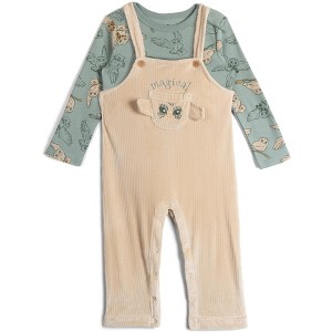 Harry Potter Baby Corduroy Ribbed Overall and and T-Shirt Outfit Set Newborn to Infant - 1 of 4