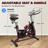 SUGIFT Indoor Stationary Exercise Bike with LCD Display, 30LB Flywheel, and Adjustable Resistance - 4 of 4