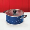 Farberware Disney Bon Voyage 5.5qt Ceramic Nonstick Stockpot with Lid Blue: Dishwasher-Safe, Electric & Gas Compatible - 2 of 4