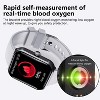 HONGGE Smart Watch with ECG, Uric Acid & Blood Health Monitoring, 1.85" HD Touchscreen, Bluetooth Calling, Bonus Leather Strap - 4 of 4