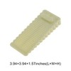 Unique Bargains Door Stop Stackable Door Wedge 3.74"x1.57"x0.55" 1 Pc - 3 of 4