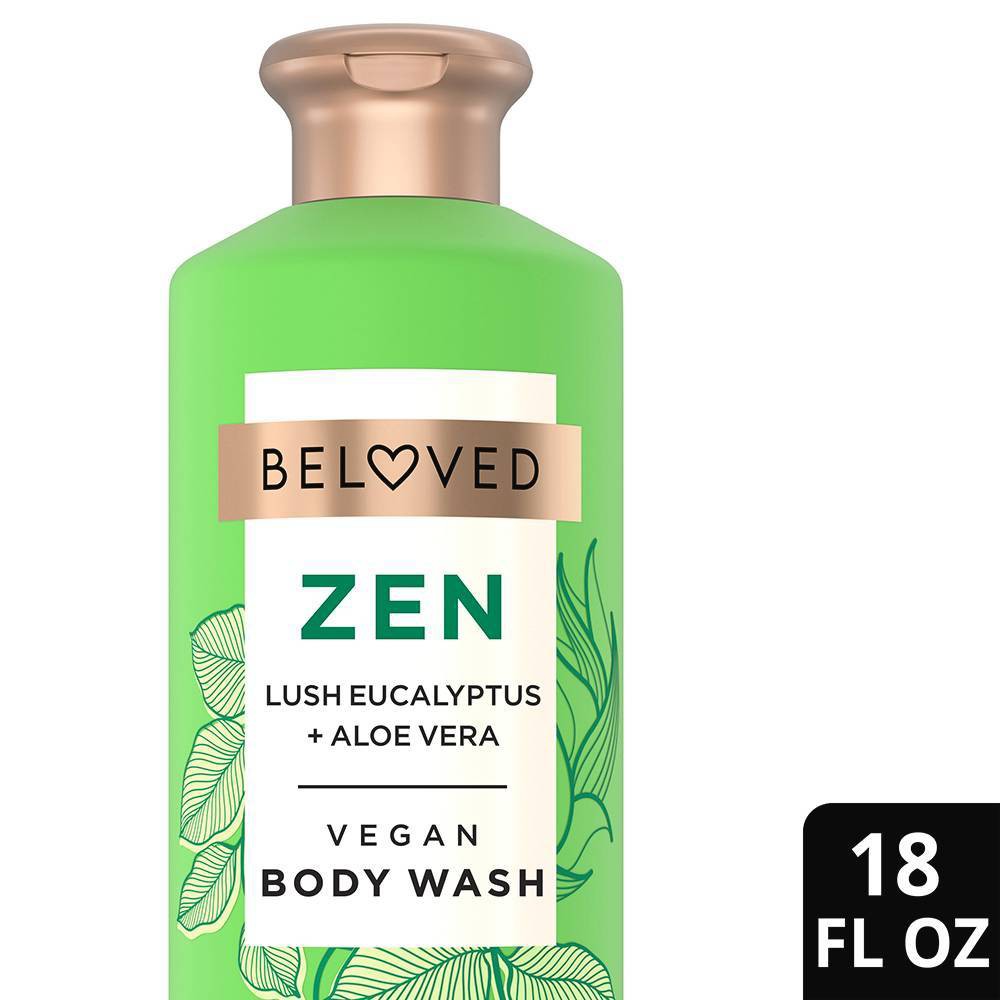 Beloved Zen Vegan Body Wash with Lush Eucalyptus & Aloe Vera - 18 fl oz