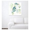 20" x 20" Sea Glass Eyes Abstract Unframed Canvas Wall Art in Green - Oliver Gal: Giclée, Modern Decor, Handcrafted - 2 of 3
