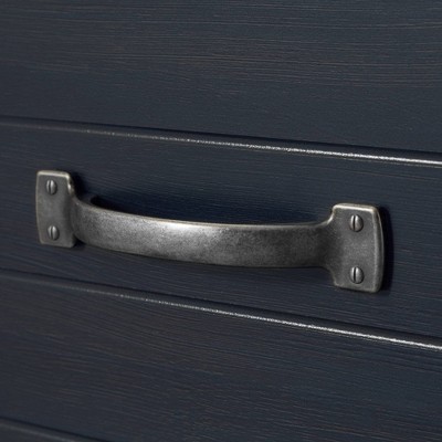 Blueberry Farmhouse 4-Drawer Chest with Soft Close