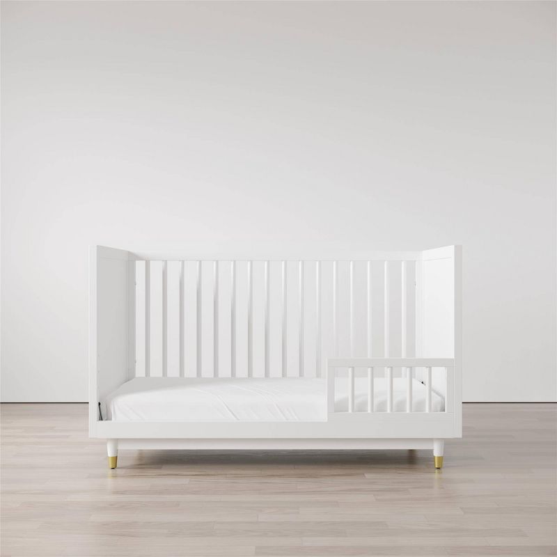 Room &#38; Joy Rory Toddler Rail with Spindles - White, 5 of 7