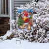 Briarwood Lane Christmas Garden Flag 12x18 For Outdoor Barnyard Snowman For Christmas Garden Flag Flags For Outside - 4 of 4