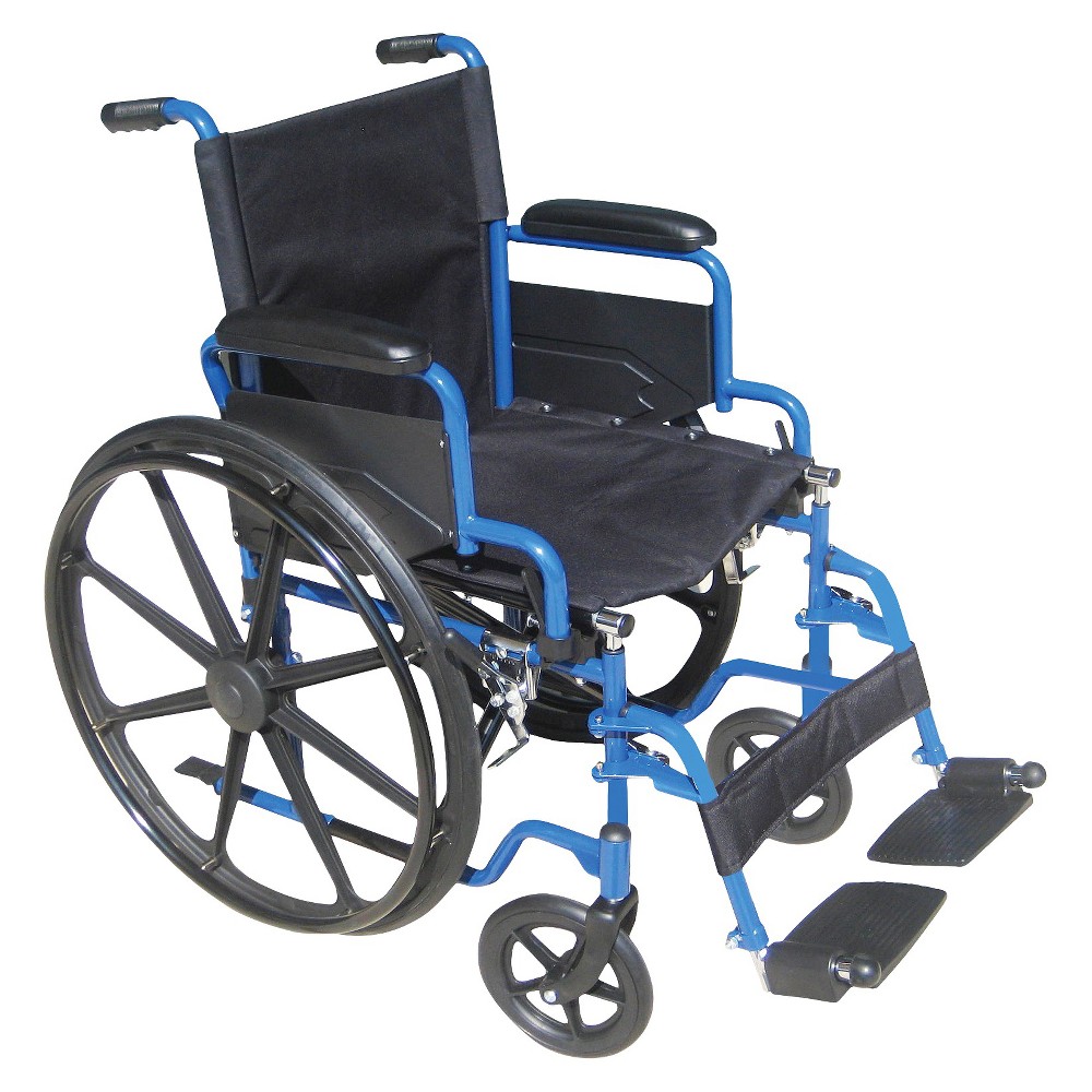 UPC 822383241159 product image for Drive Medical Wheelchair - Blue and Black (18