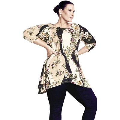 Avenue Women's Plus Size Alana Tunic